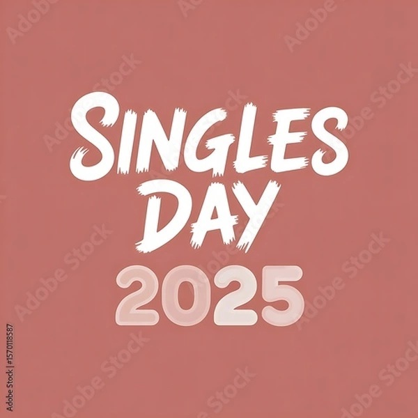 Fototapeta Singles Day Celebration Bundle 11·11 Self-Love & Shopping Illustrations