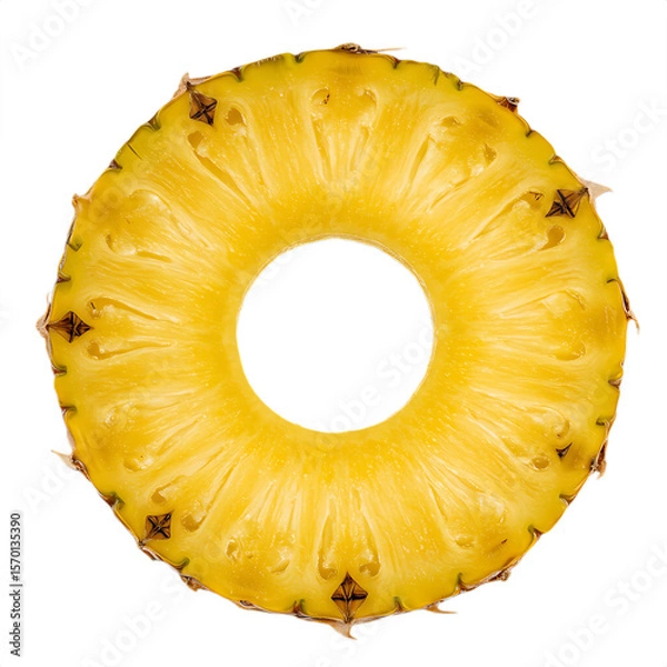 Fototapeta pineapple isolated on white