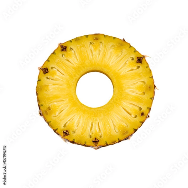 Fototapeta pineapple isolated on white