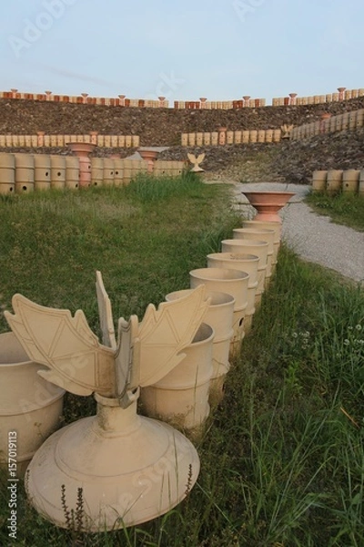 Obraz 古墳の印象