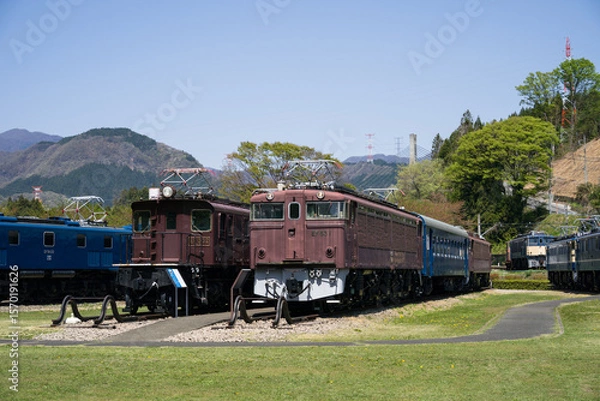 Obraz 碓氷峠鉄道文化むら　群馬県安中市松井田町横川の鉄道博物館