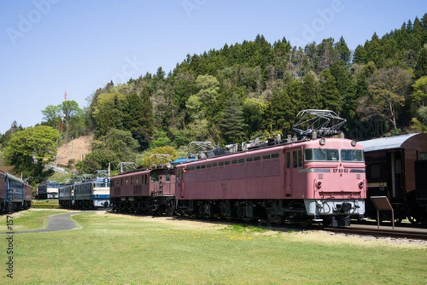 Obraz 碓氷峠鉄道文化むら　群馬県安中市松井田町横川の鉄道博物館