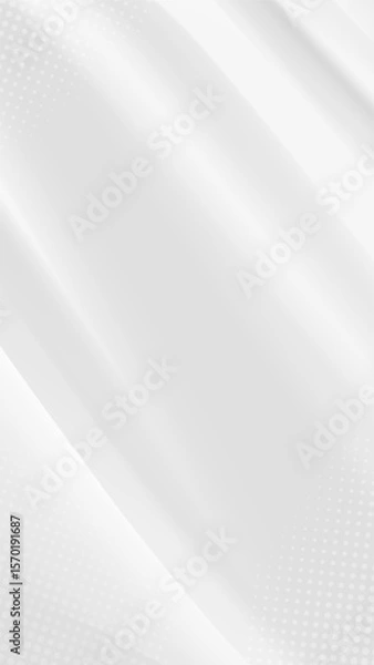 Obraz Vertical abstract background with flowing white texture.