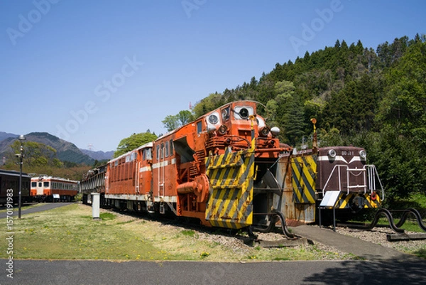 Obraz 碓氷峠鉄道文化むら　群馬県安中市松井田町横川の鉄道博物館