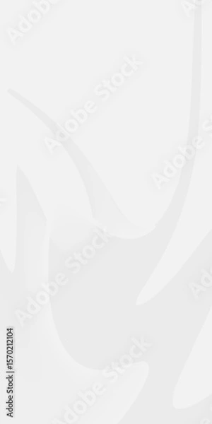 Fototapeta Abstract white and grey background with soft, flowing curves and subtle gradients. Clean, modern design perfect for backdrops or textures.