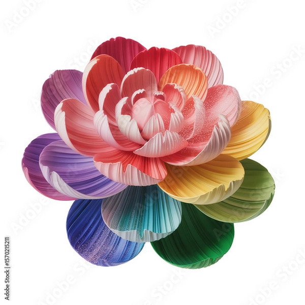 Obraz Abstract Colorful Flower Design
