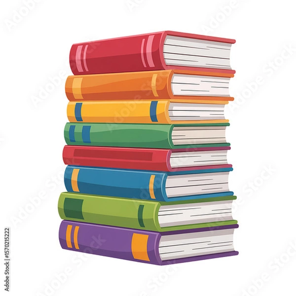 Obraz Colorful Stack of Books