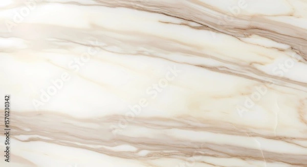 Fototapeta Marble's Elegance: A detailed surface captures the timeless beauty of marble, revealing its elegant veining and subtle variations in color and texture. a seamless backdrop for design and aesthetic.