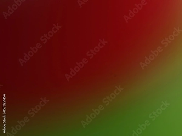 Fototapeta Red to Green Gradient Texture Background with Organic Lighting