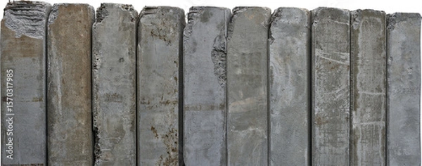 Fototapeta weathered concrete wall with visible wear