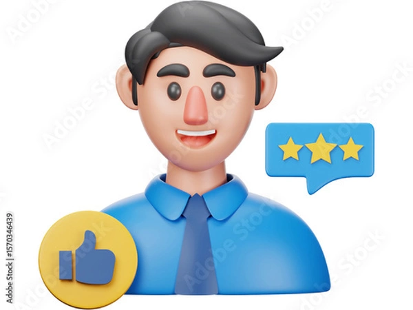 Fototapeta Vector illustration of a businessman with an email symbol and a police officer in uniform