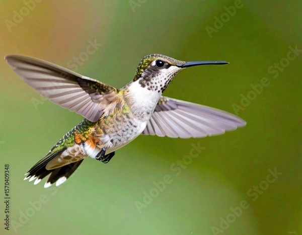 Fototapeta Hummingbird in flight (1)