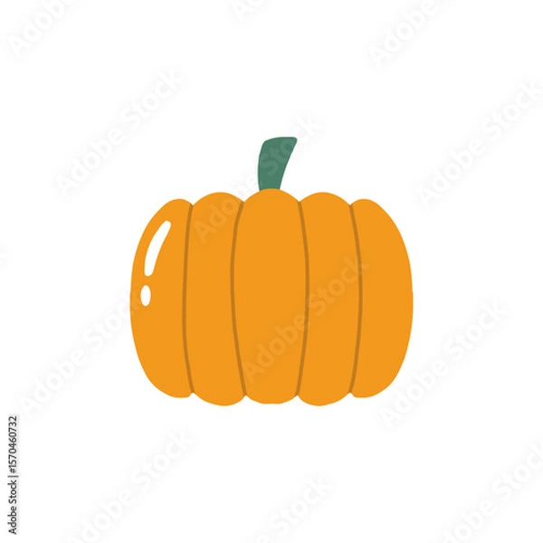 Obraz Pumpkin vegetable design vector illustration