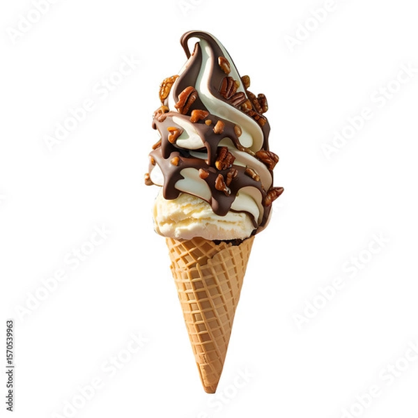 Fototapeta ice cream cone