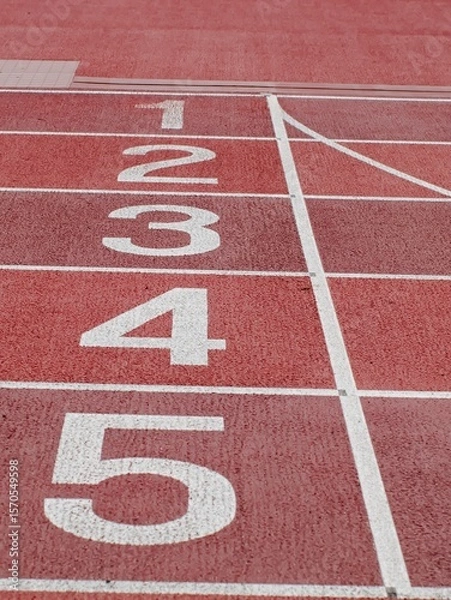 Fototapeta 陸上トラック