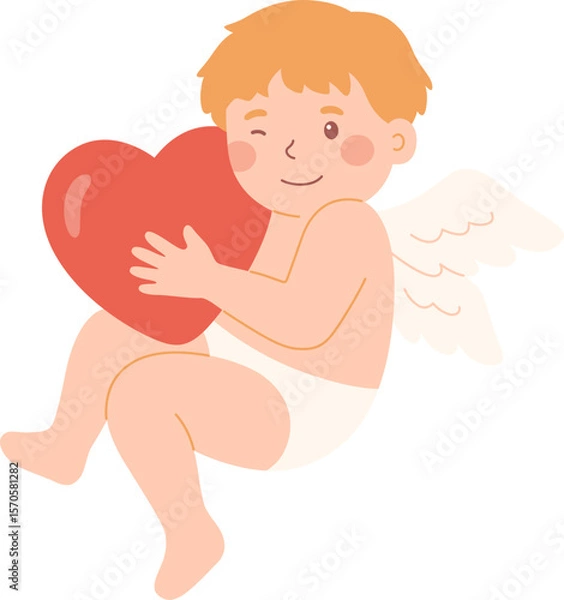 Fototapeta Cute cupid