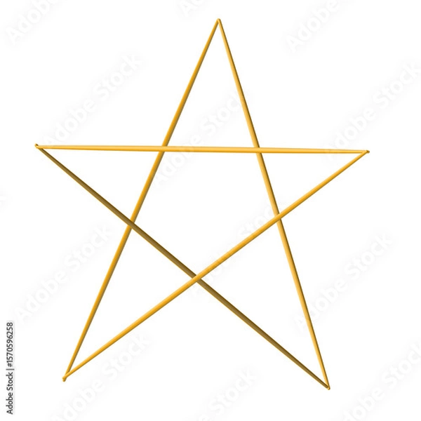 Fototapeta star of david 3D