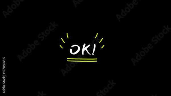 Obraz Modern Pencil Title 09