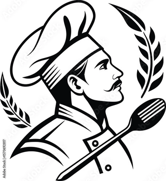 Obraz Chef with Spoon