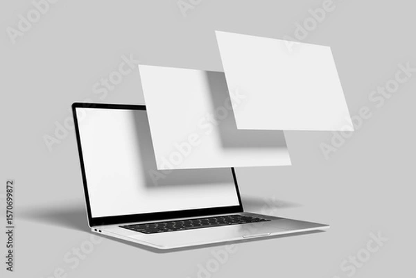 Obraz Laptop Screen Website