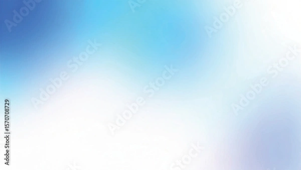Fototapeta Abstract blue lines ascend towards a clear sky, illuminated by sunlight through a cloudy summer day, creating a bright, textured background