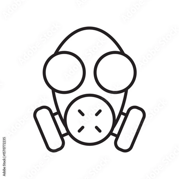 Obraz War web icons in line style. Army, battle, conflict, military, missile, refugees, bomb, tank, collection.