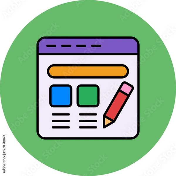 Fototapeta Web design Icon