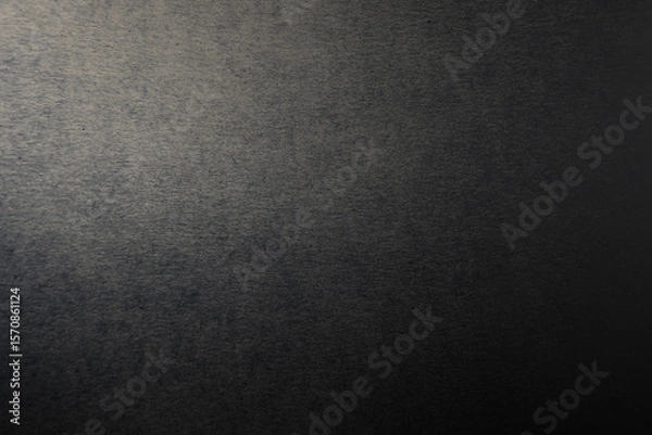 Fototapeta Carbon black tone color paint on blank eco environmental friendly cardboard box paper texture background with space minimal simple style 