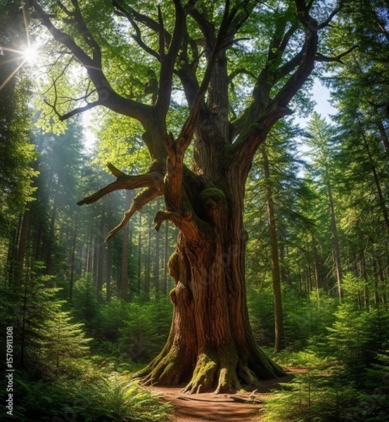 Obraz trees in the forest