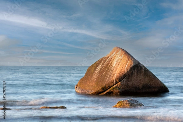 Obraz Timeless Presence – Glacial Boulder in the Baltic Sea