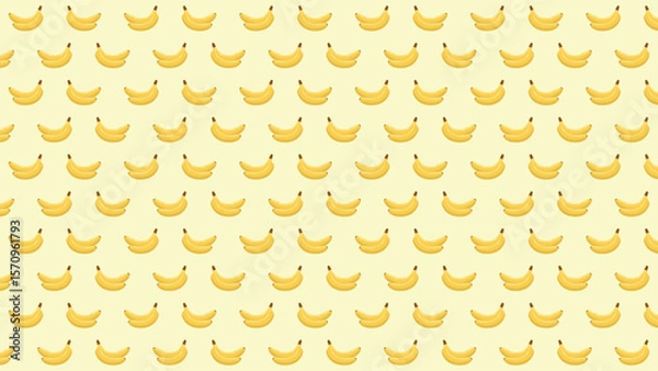Fototapeta banana fruit seamless pattern background vector design