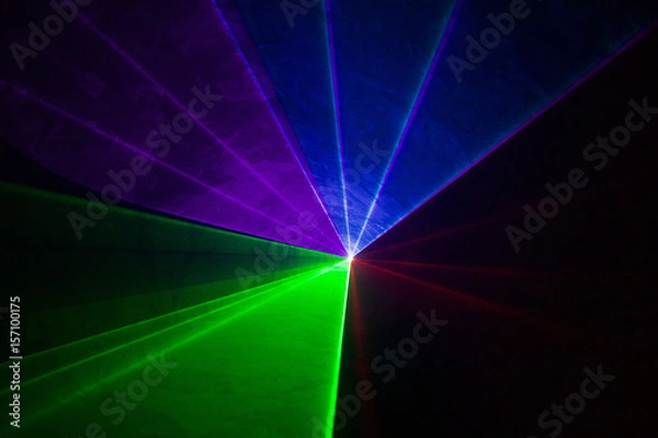 Obraz Multicolor disco laser