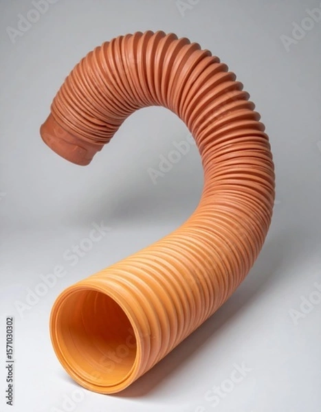 Obraz Orange Corrugated Tube Abstract Design Studio