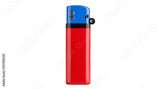 Fototapeta Fire lighter isolated on white background. Png