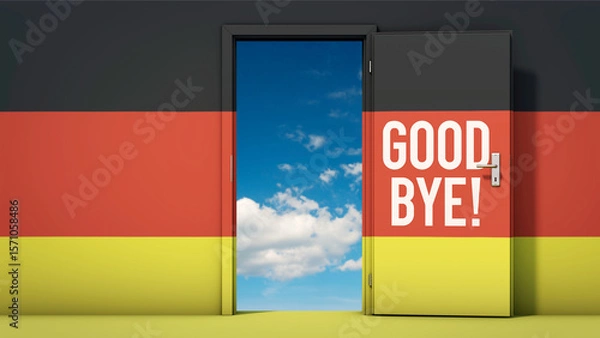 Obraz Good Bye Deutschland