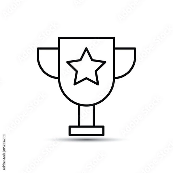 Obraz trophy icon