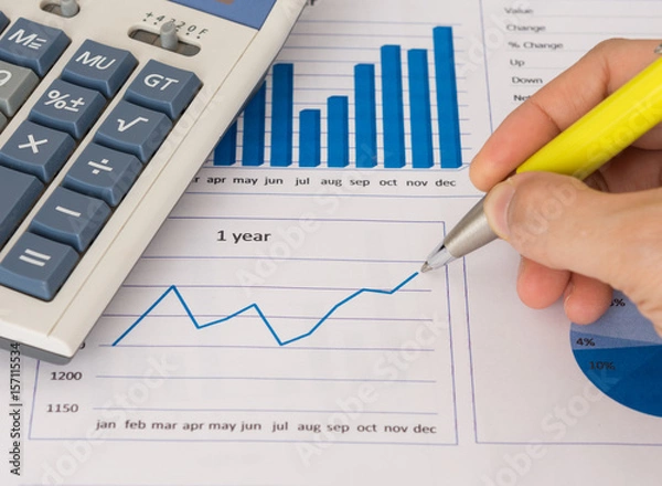 Fototapeta business analysis