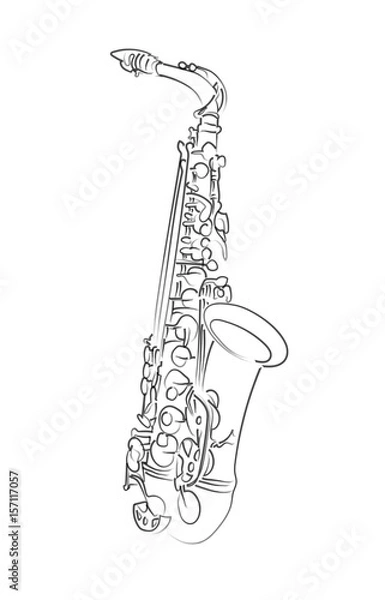 Obraz saxophone alto