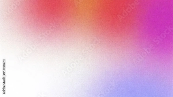 Fototapeta Soft gradient background with subtle grain texture and pastel color transition