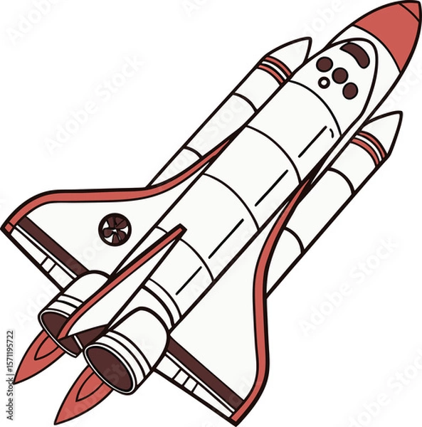 Obraz space shuttle launch