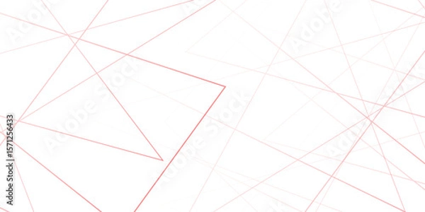 Fototapeta Modern Seamless Abstract Background with Premium Shiny Chaotic Lines Arranged in Random Triangle and Square Shapes for Futuristic Design


