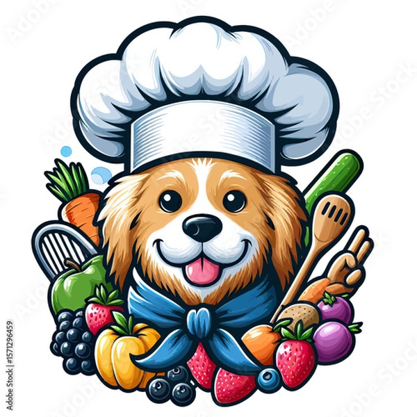 Fototapeta Chef Dog (2)