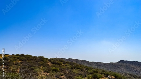 Fototapeta Mountains of Rann of Kutch