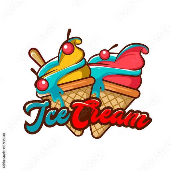 Fototapeta Ice Cream icon