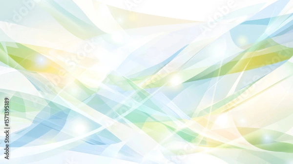 Fototapeta Abstract fluid waves in pastel colors, suitable for background use