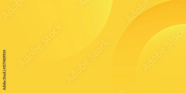 Fototapeta Fluid yellow gradient shapes composition. for presentation design. Vermilion base for website, print, base for banners, wallpapers.