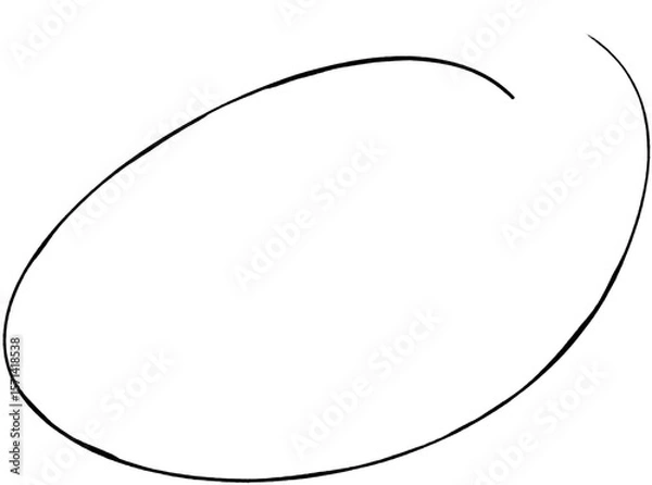 Fototapeta Arrows and Circles Doodle Elements