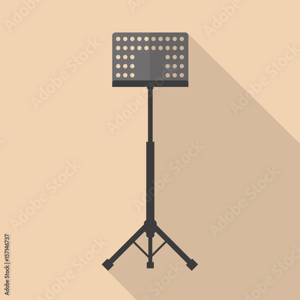 Obraz Obraz pulpitu nutowego. Płaska konstrukcja