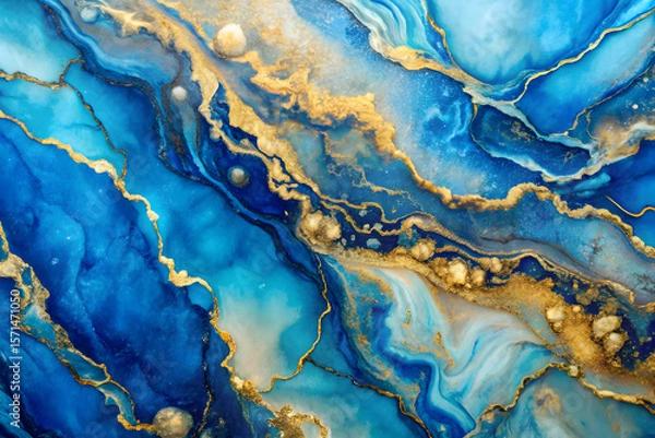 Fototapeta abstract blue background