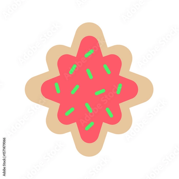 Obraz christmas cookie vector